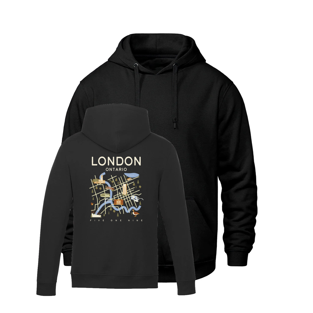 LONDON LANDMARKS HOODIE (UNISEX)