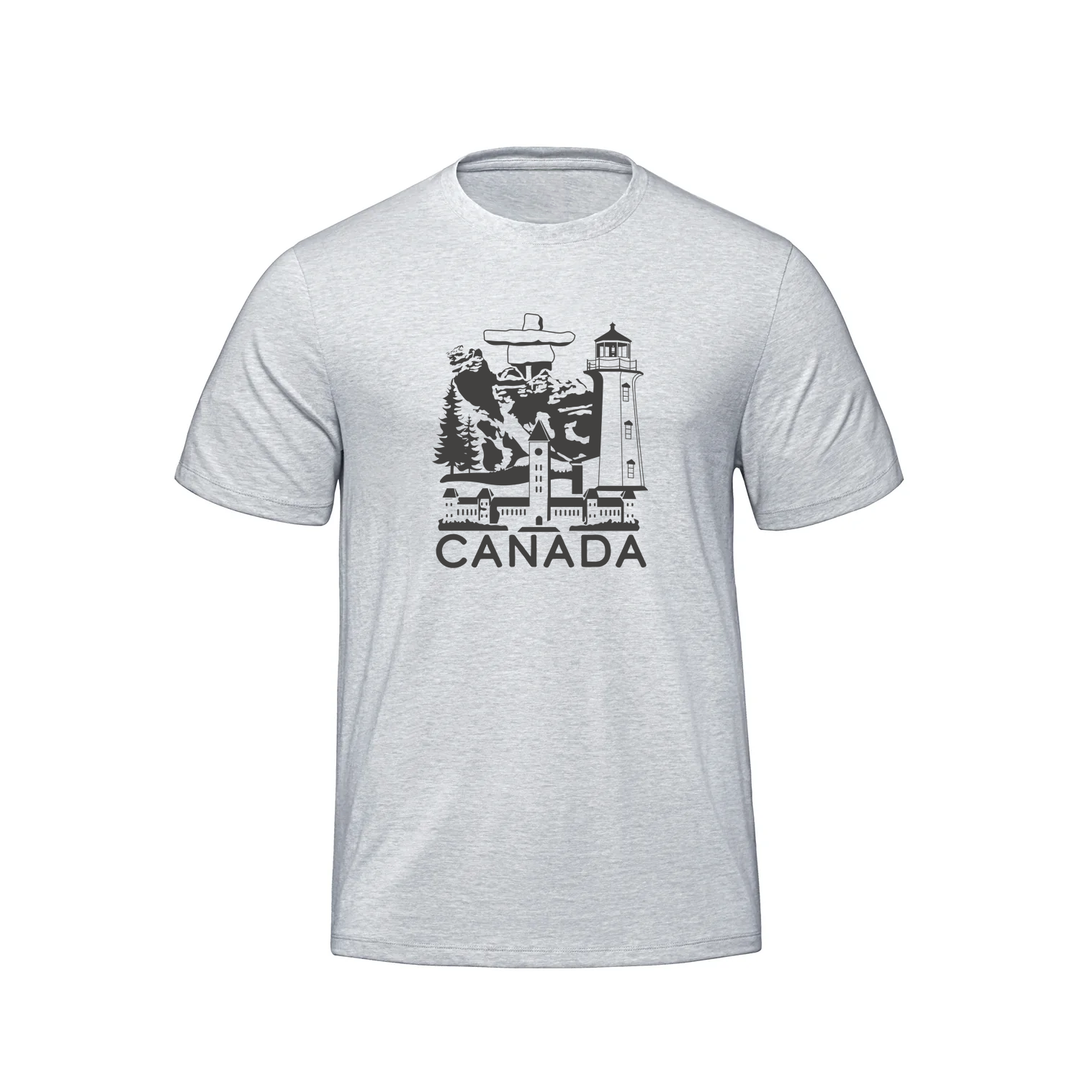 CANADIAN LANDMARKS PREMIUM TEE (MENS)