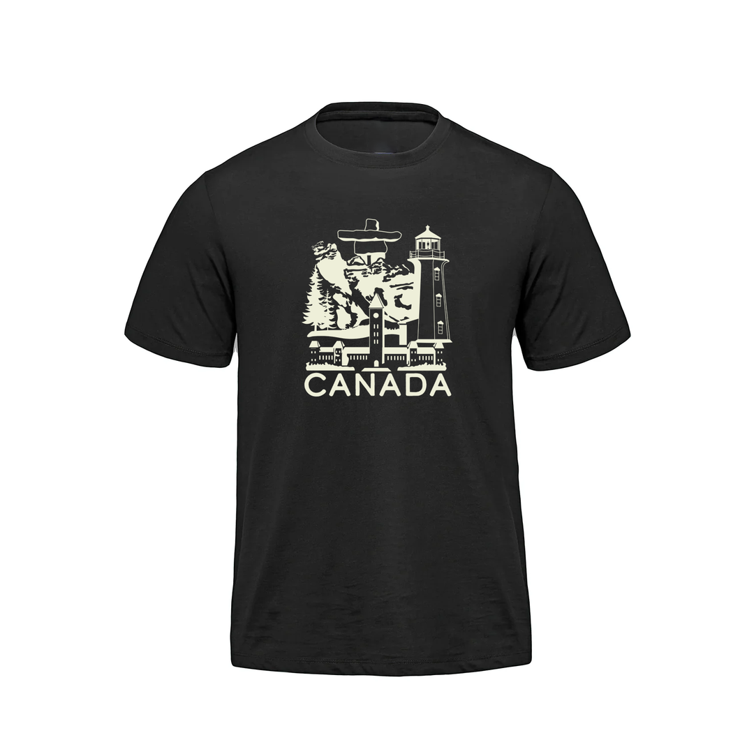CANADIAN LANDMARKS PREMIUM TEE (MENS)