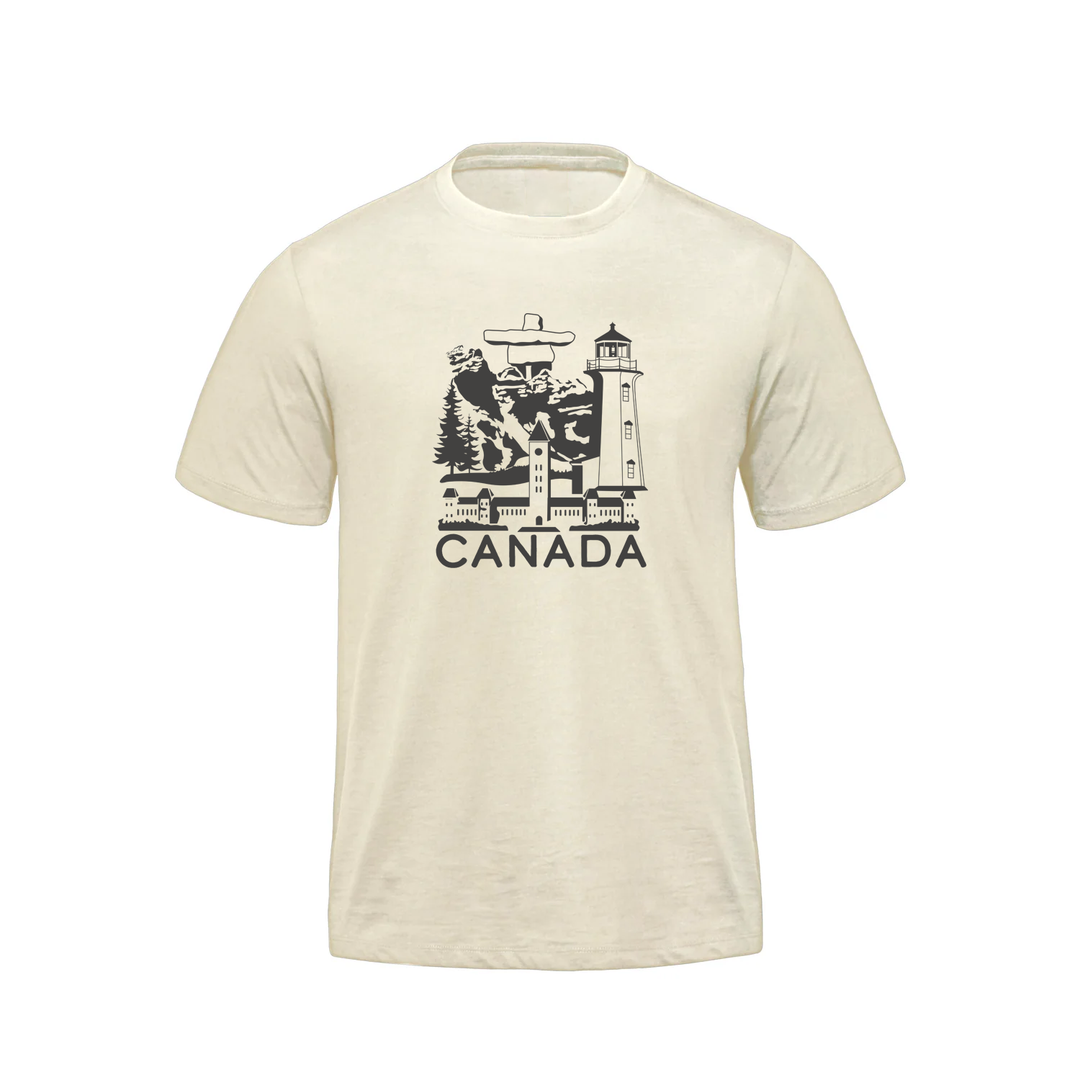 CANADIAN LANDMARKS PREMIUM TEE (MENS)