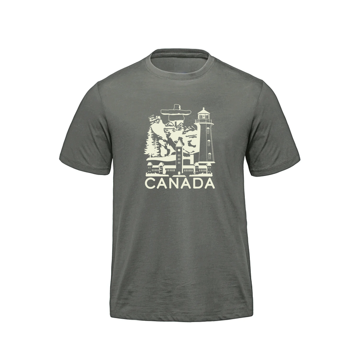 CANADIAN LANDMARKS PREMIUM TEE (MENS)