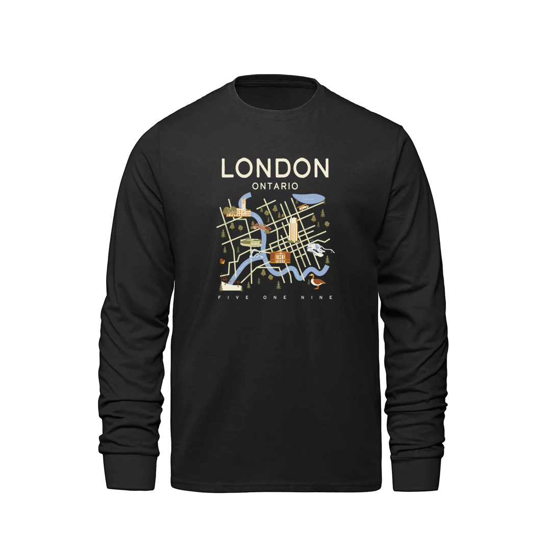 LONDON LANDMARKS LONG SLEEVE (MENS)