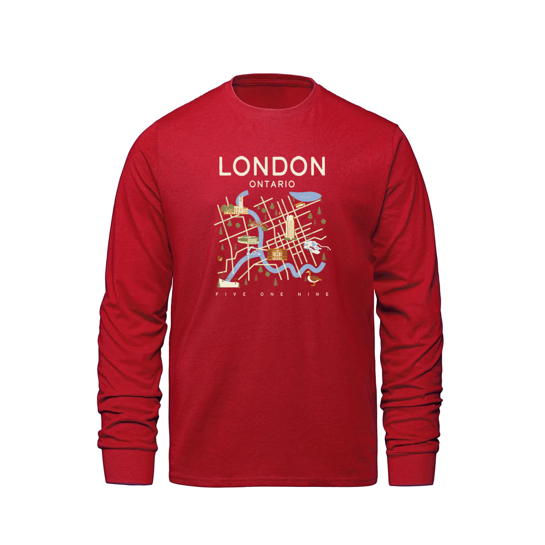 LONDON LANDMARKS LONG SLEEVE (MENS)