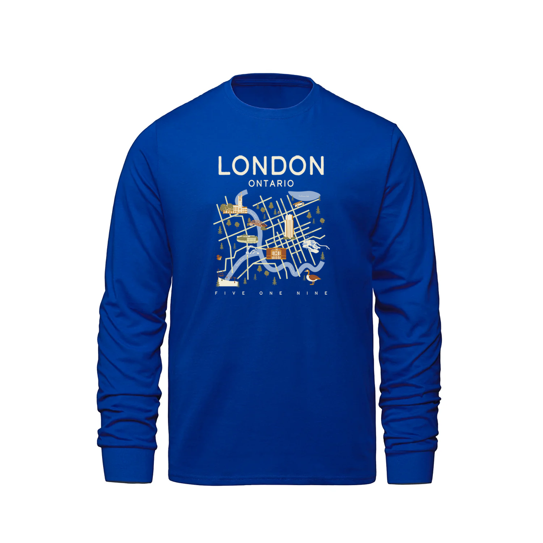 LONDON LANDMARKS LONG SLEEVE (MENS)