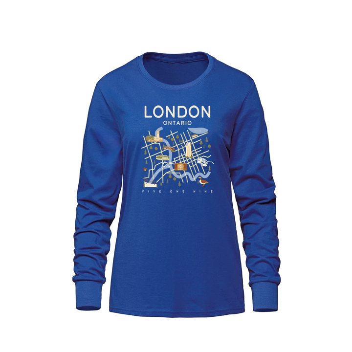LONDON LANDMARKS LONG SLEEVE (WOMENS)