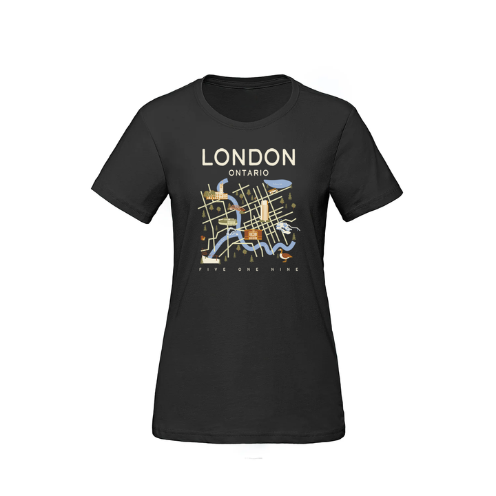 LONDON LANDMARKS TEE (WOMENS)