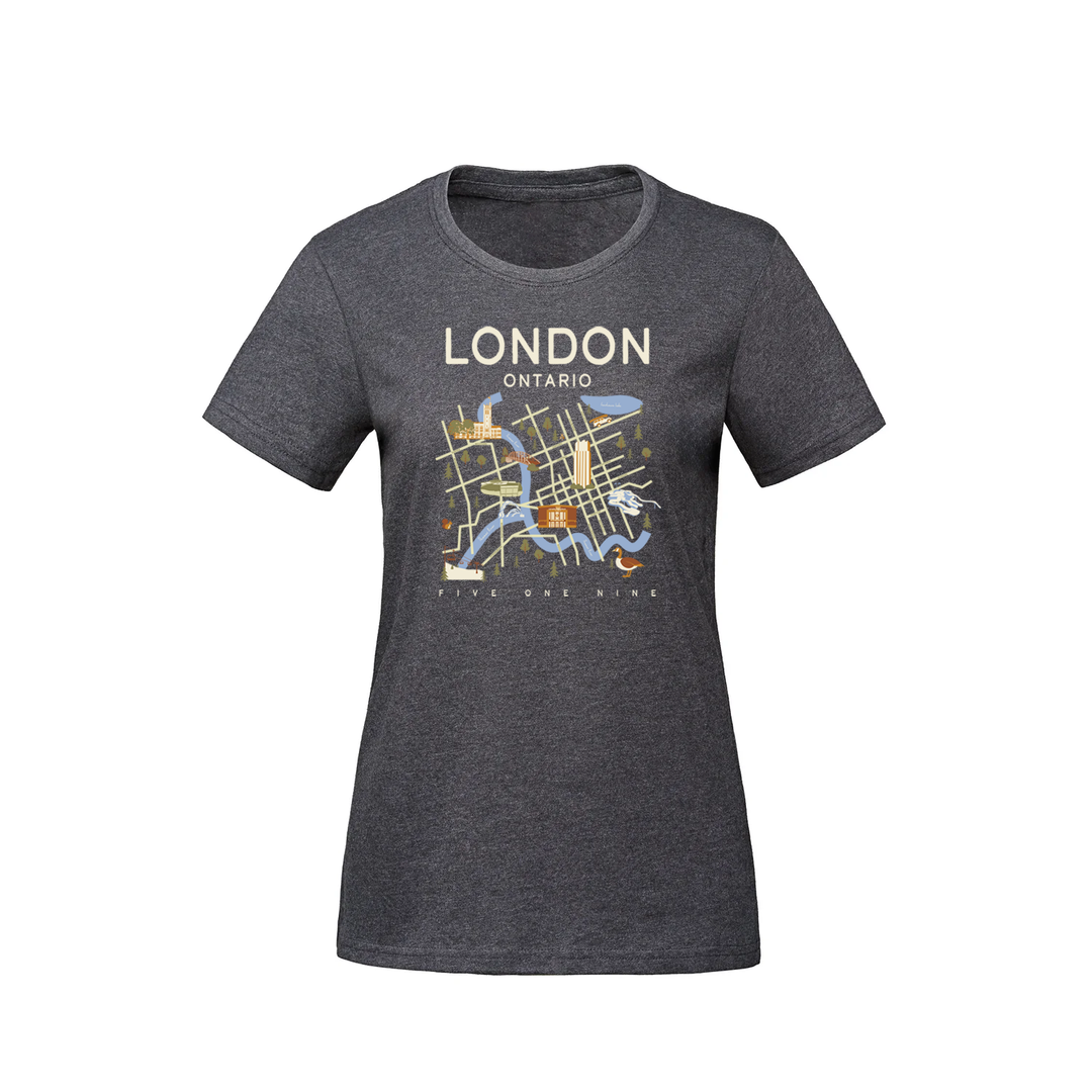LONDON LANDMARKS TEE (WOMENS)