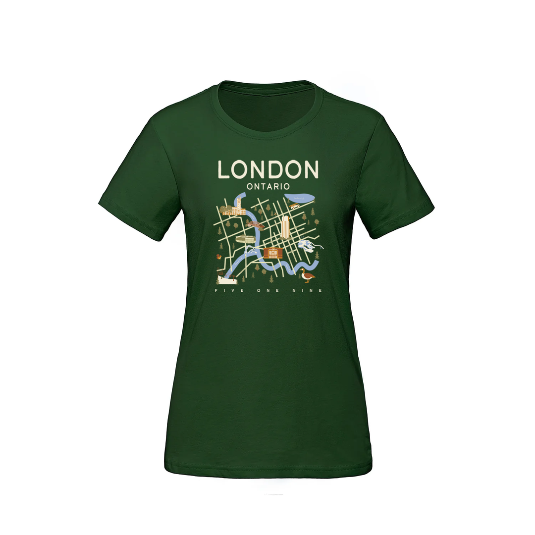LONDON LANDMARKS TEE (WOMENS)