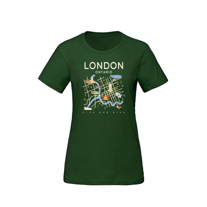 LONDON LANDMARKS TEE (WOMENS)