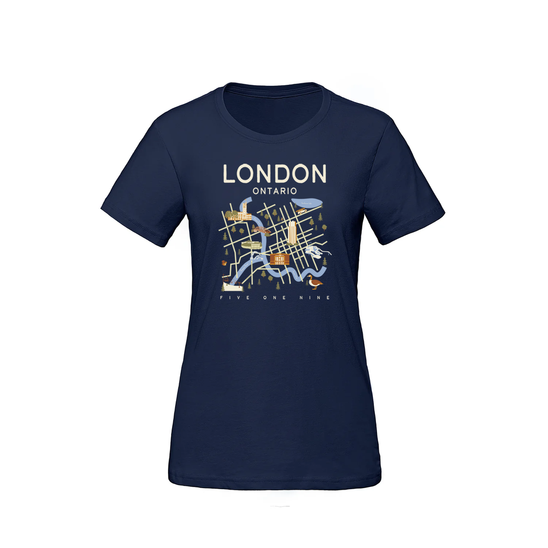 LONDON LANDMARKS TEE (WOMENS)