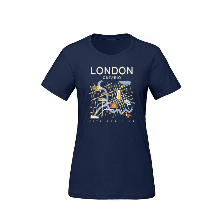 LONDON LANDMARKS TEE (WOMENS)