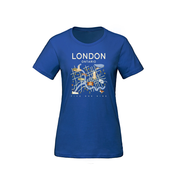 LONDON LANDMARKS TEE (WOMENS)