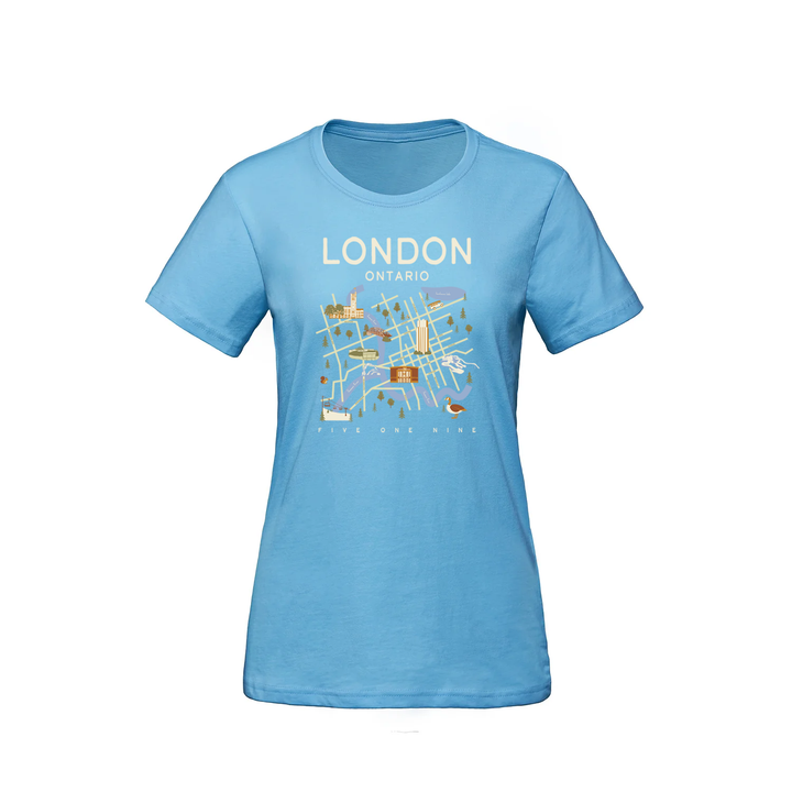 LONDON LANDMARKS TEE (WOMENS)