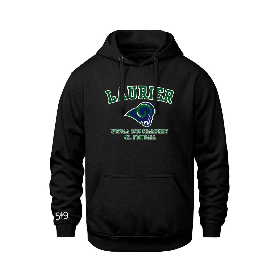 LAURIER JR FOOTBALL CHAMPS HOODIE (UNISEX)