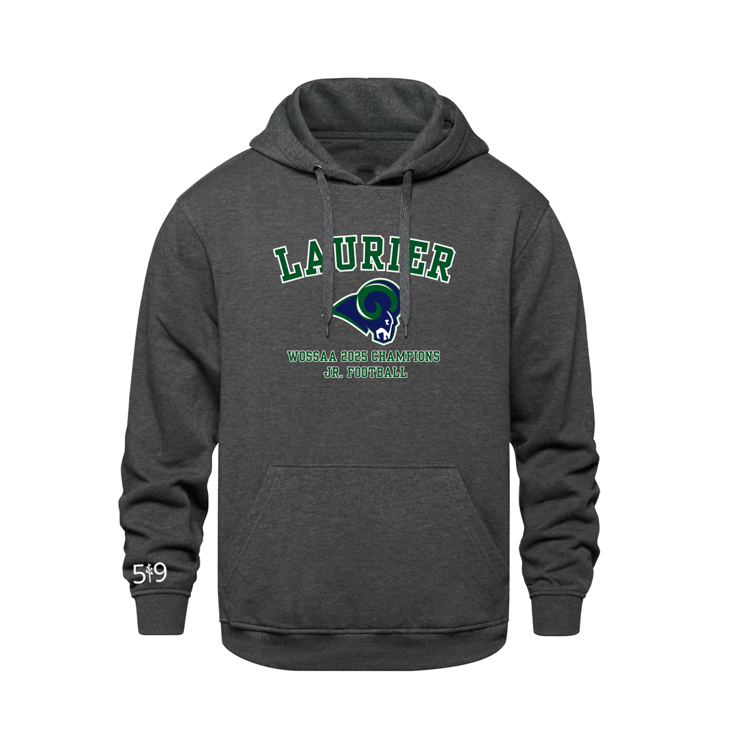 LAURIER JR FOOTBALL CHAMPS HOODIE (UNISEX)