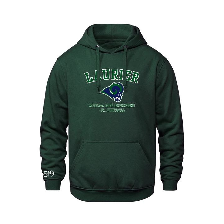 LAURIER JR FOOTBALL CHAMPS HOODIE (UNISEX)