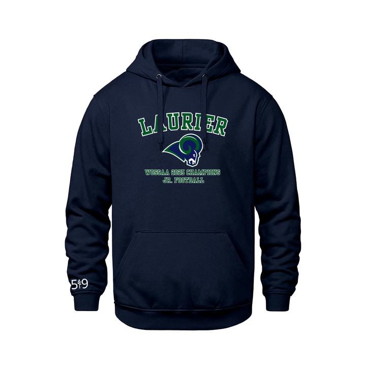 LAURIER JR FOOTBALL CHAMPS HOODIE (UNISEX)
