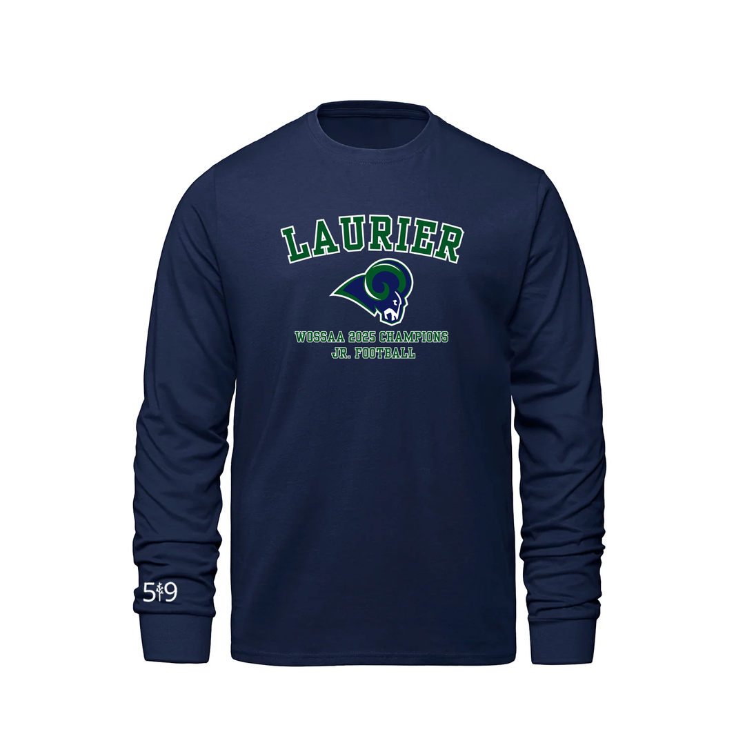 LAURIER JR FOOTBALL CHAMPS LONG SLEEVE (MENS)