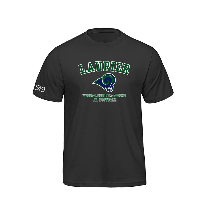 LAURIER JR FOOTBALL CHAMPS TEE (MENS)
