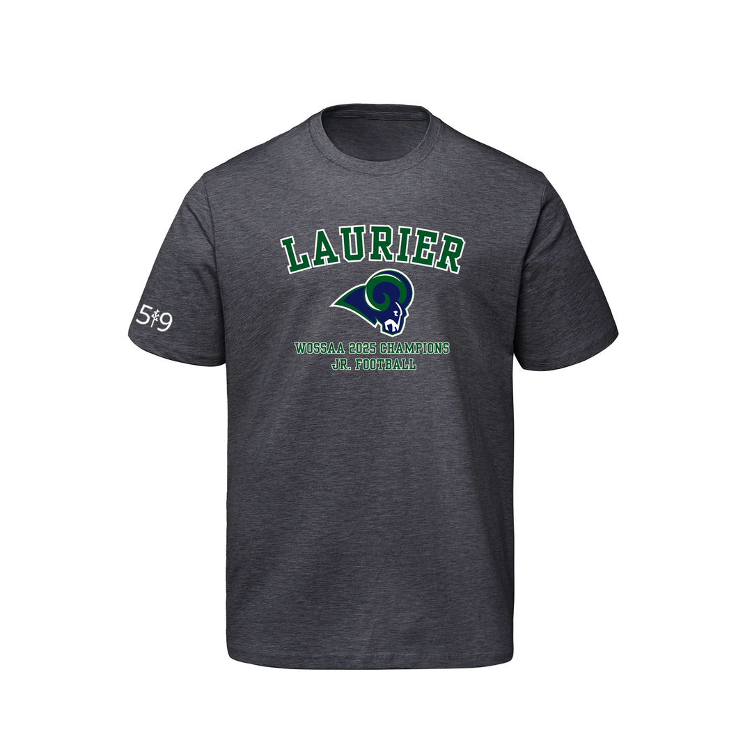 LAURIER JR FOOTBALL CHAMPS TEE (MENS)