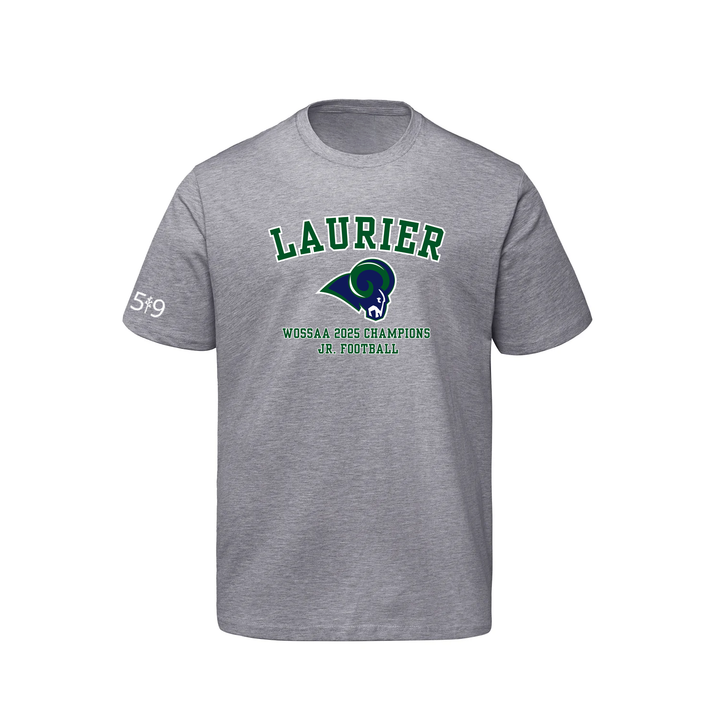 LAURIER JR FOOTBALL CHAMPS TEE (MENS)