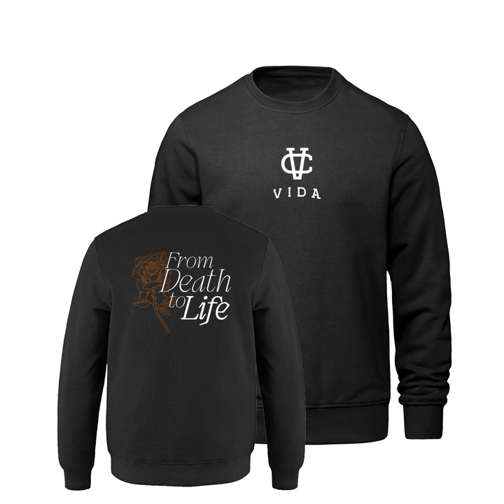 FROM DEATH TO LIFE CREW (UNISEX)