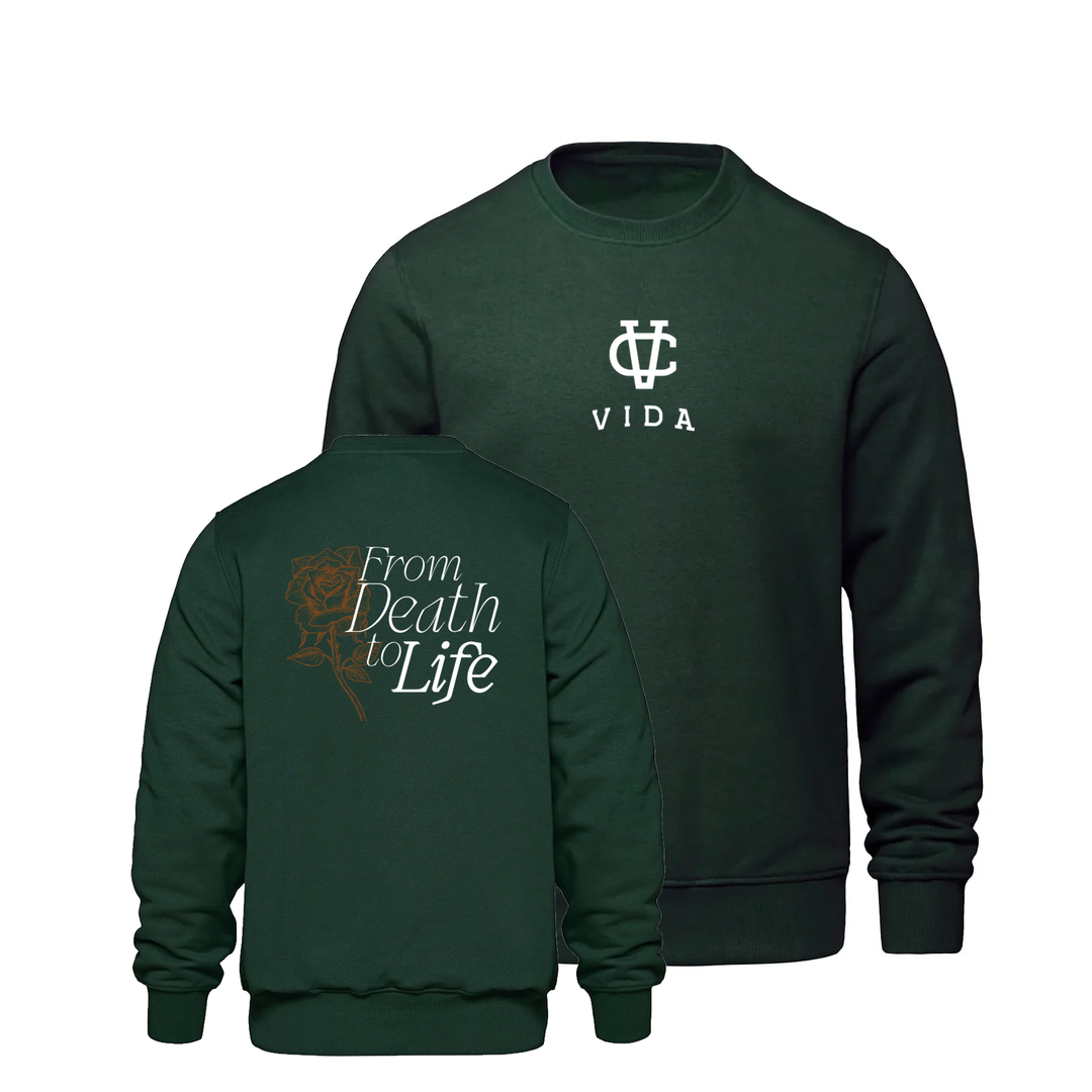 FROM DEATH TO LIFE CREW (UNISEX)