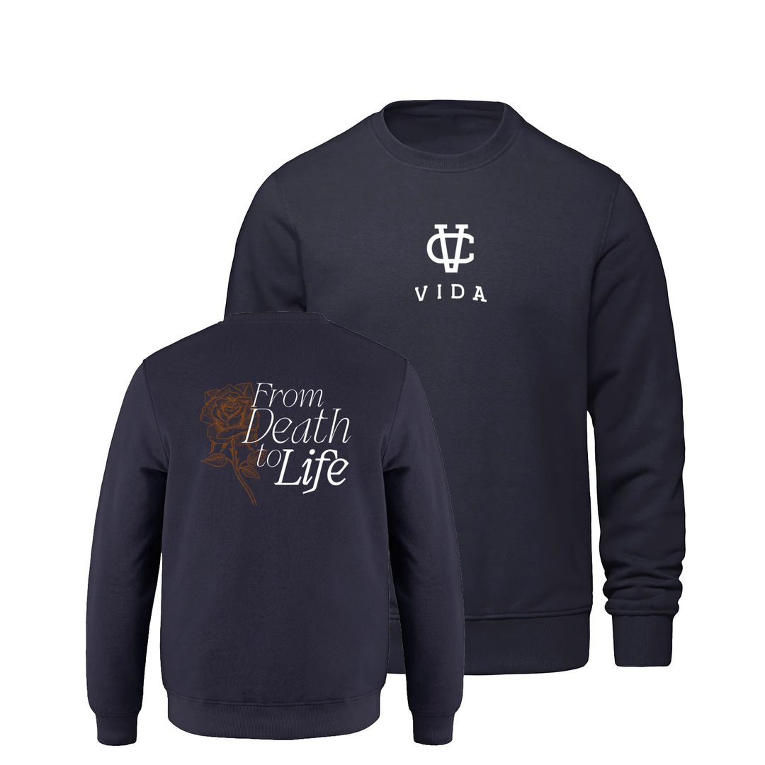 FROM DEATH TO LIFE CREW (UNISEX)
