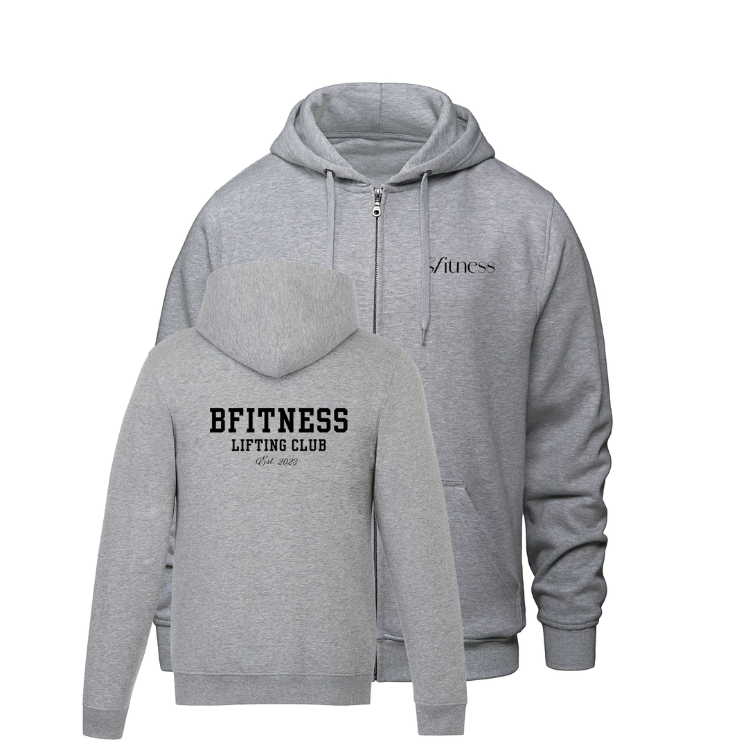 BFITNESS LIFTING CLUB ZIP-UP HOODIE (UNISEX)