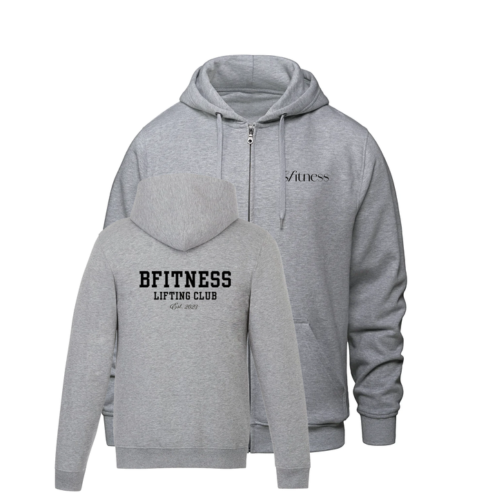 BFITNESS LIFTING CLUB ZIP-UP HOODIE (UNISEX)