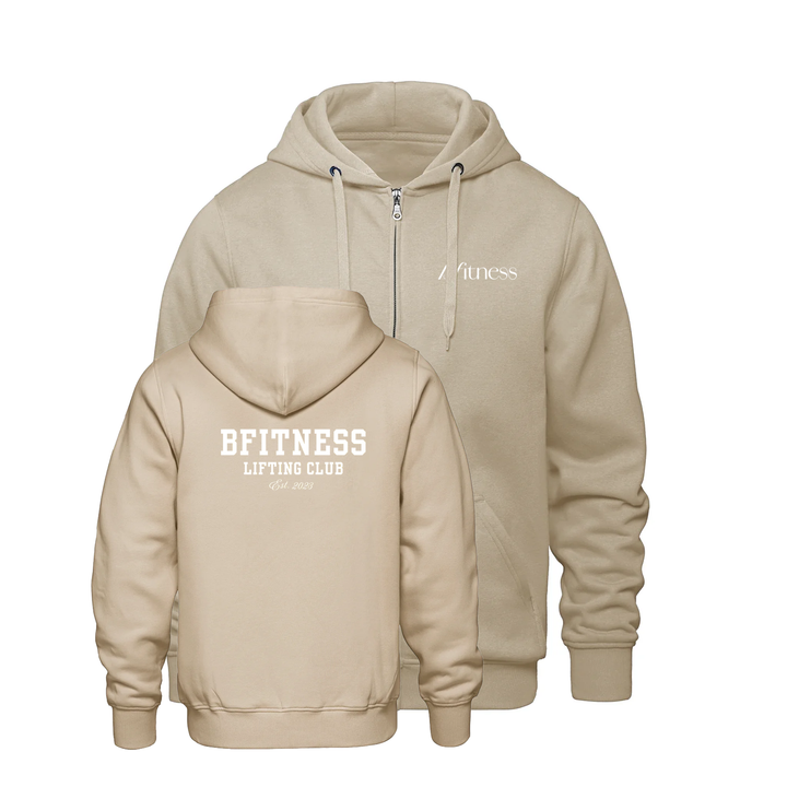 BFITNESS LIFTING CLUB ZIP-UP HOODIE (UNISEX)