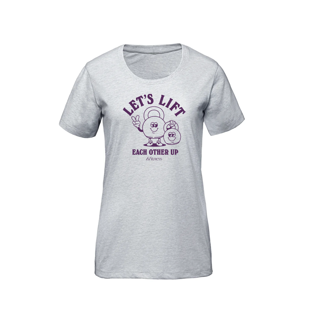 BFITNESS LET'S LIFT PREMIUM TEE (WOMENS)