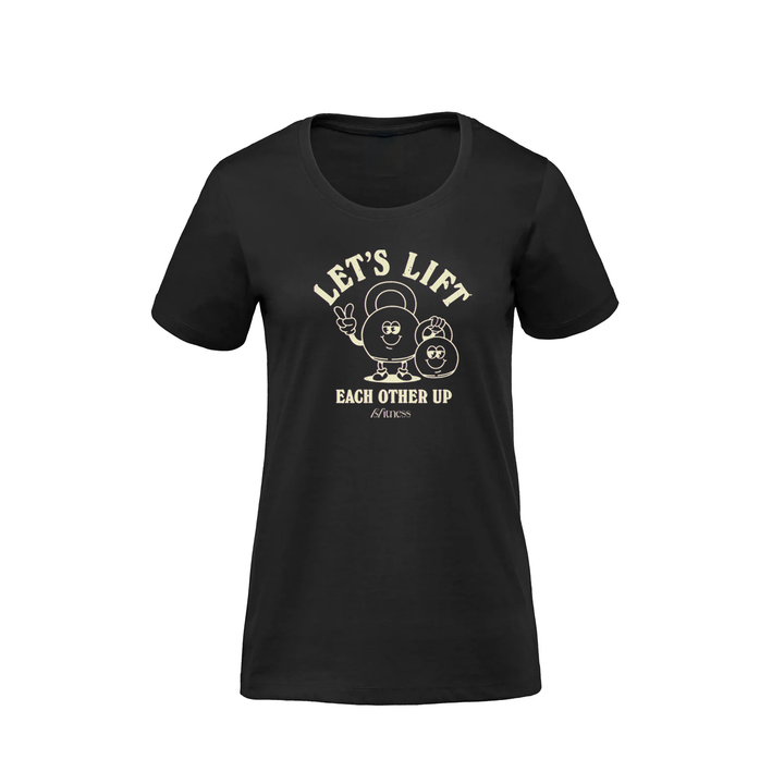 BFITNESS LET'S LIFT PREMIUM TEE (WOMENS)