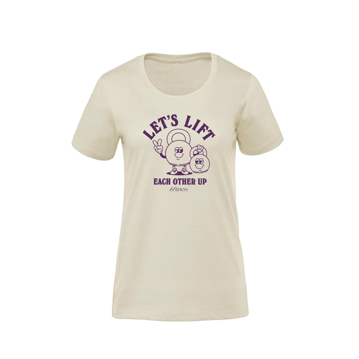 BFITNESS LET'S LIFT PREMIUM TEE (WOMENS)