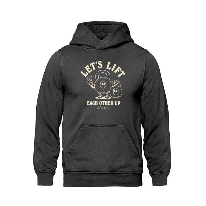 BFITNESS LET'S LIFT RETRO HOODIE (UNISEX)