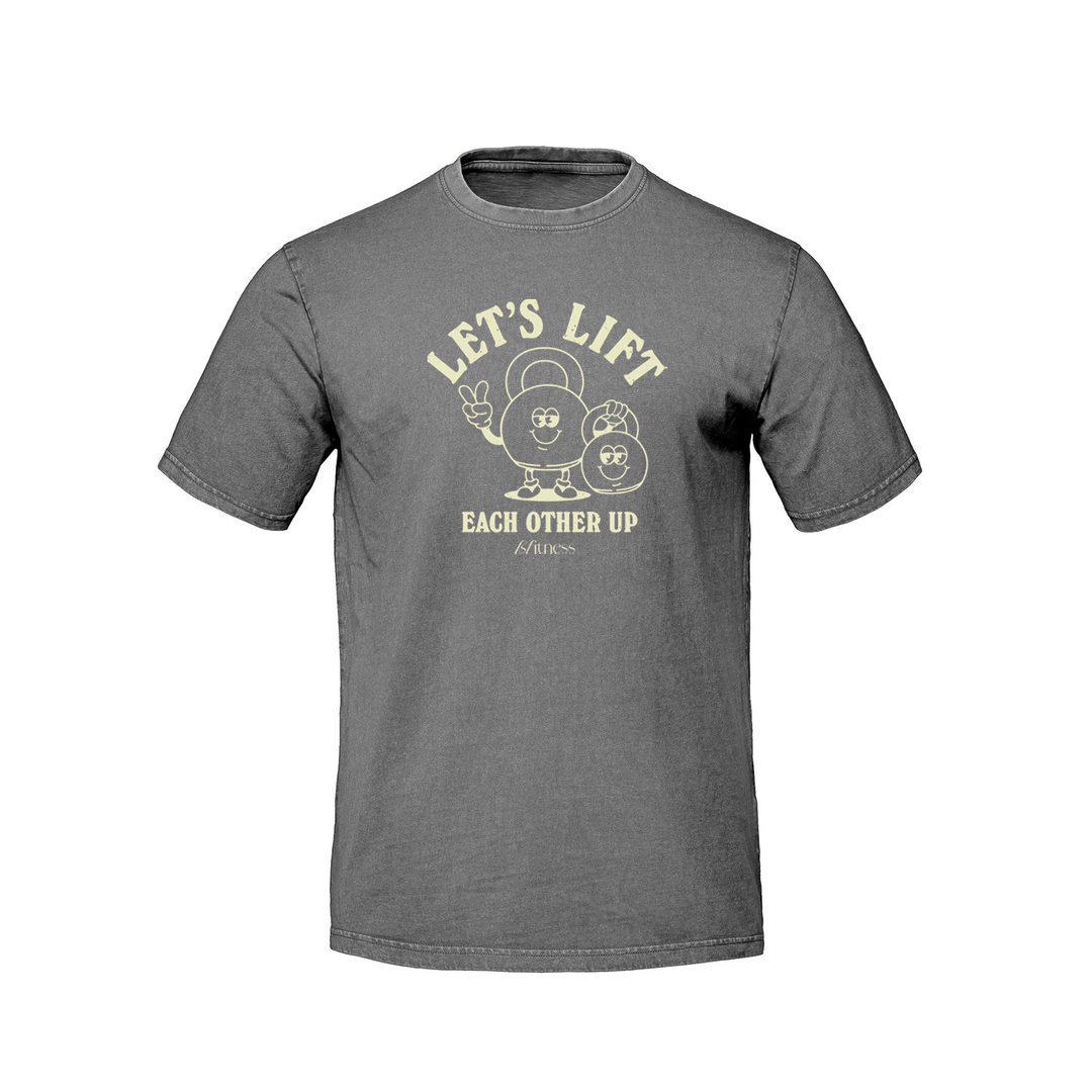 BFITNESS LET'S LIFT RETRO TEE (UNISEX)