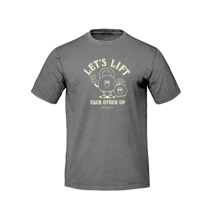 BFITNESS LET'S LIFT RETRO TEE (UNISEX)