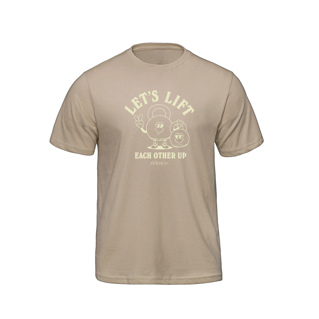 BFITNESS LET'S LIFT TEE (MENS)