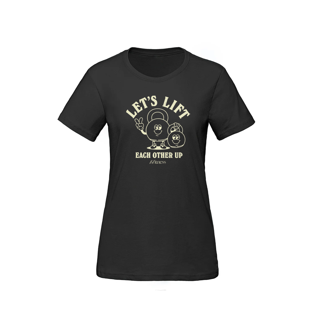BFITNESS LET'S LIFT TEE (WOMENS)