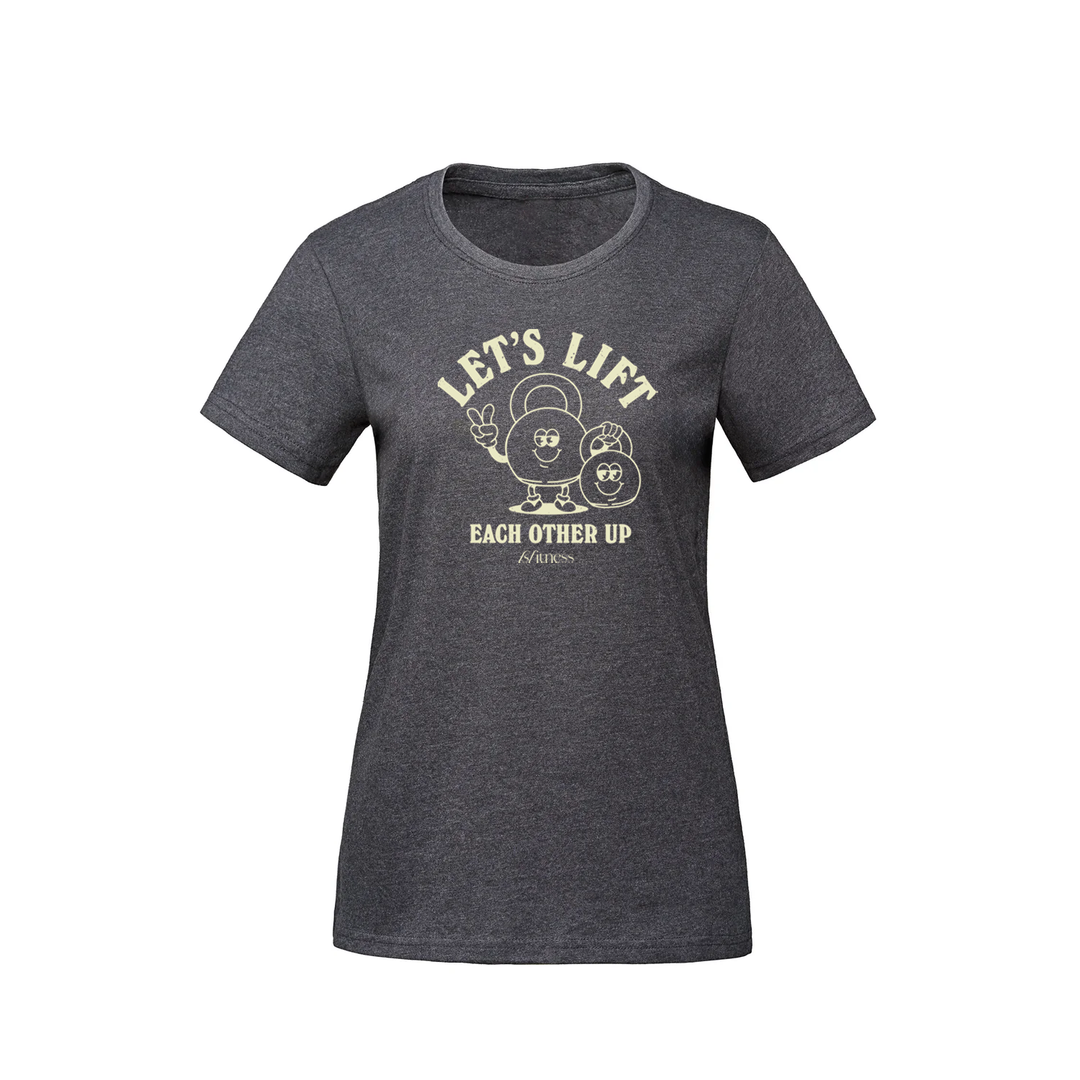 BFITNESS LET'S LIFT TEE (WOMENS)