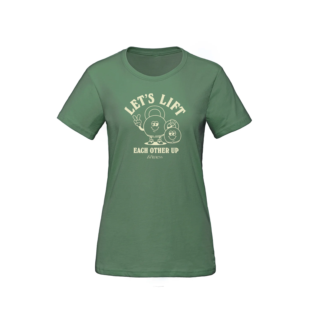 BFITNESS LET'S LIFT TEE (WOMENS)