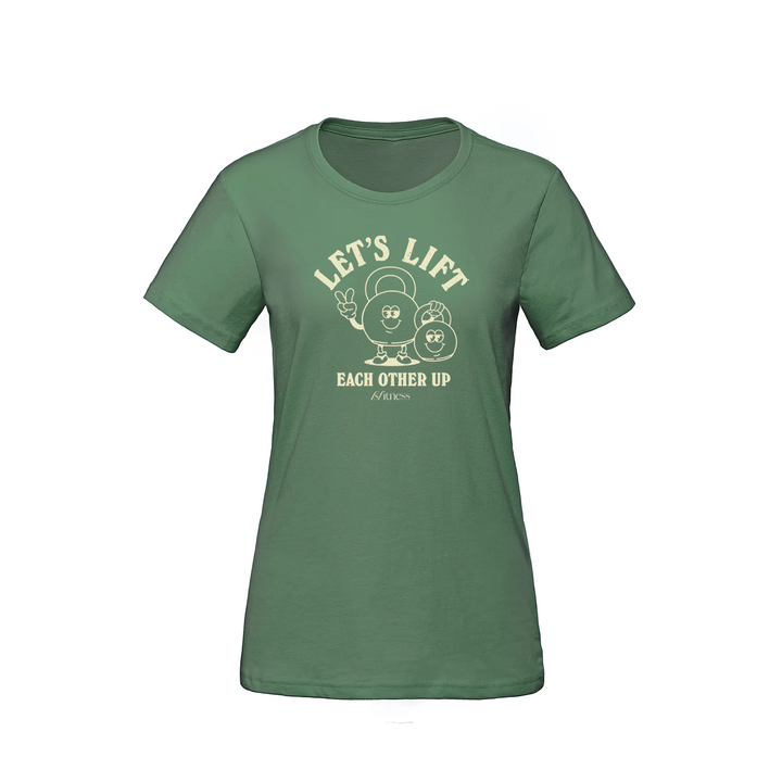 BFITNESS LET'S LIFT TEE (WOMENS)