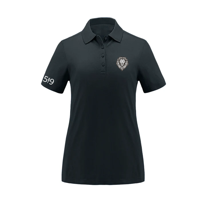 SOUTH EMBROIDERED PIQUE POLO (WOMENS)