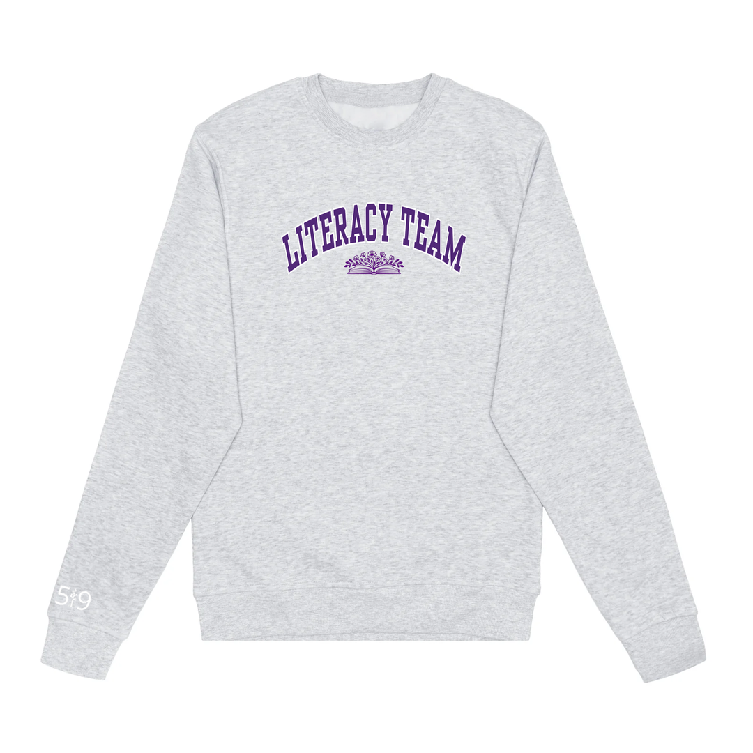 LITERACY TEAM VARSITY CREW (UNISEX)
