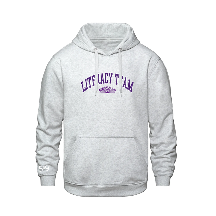 LITERACY TEAM VARSITY HOODIE (UNISEX)