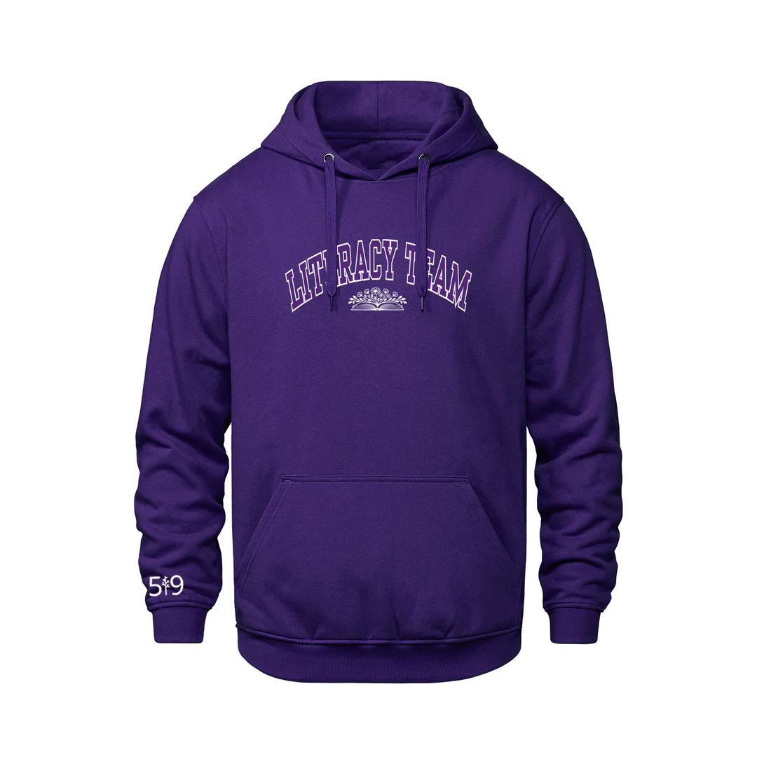 LITERACY TEAM VARSITY HOODIE (UNISEX)