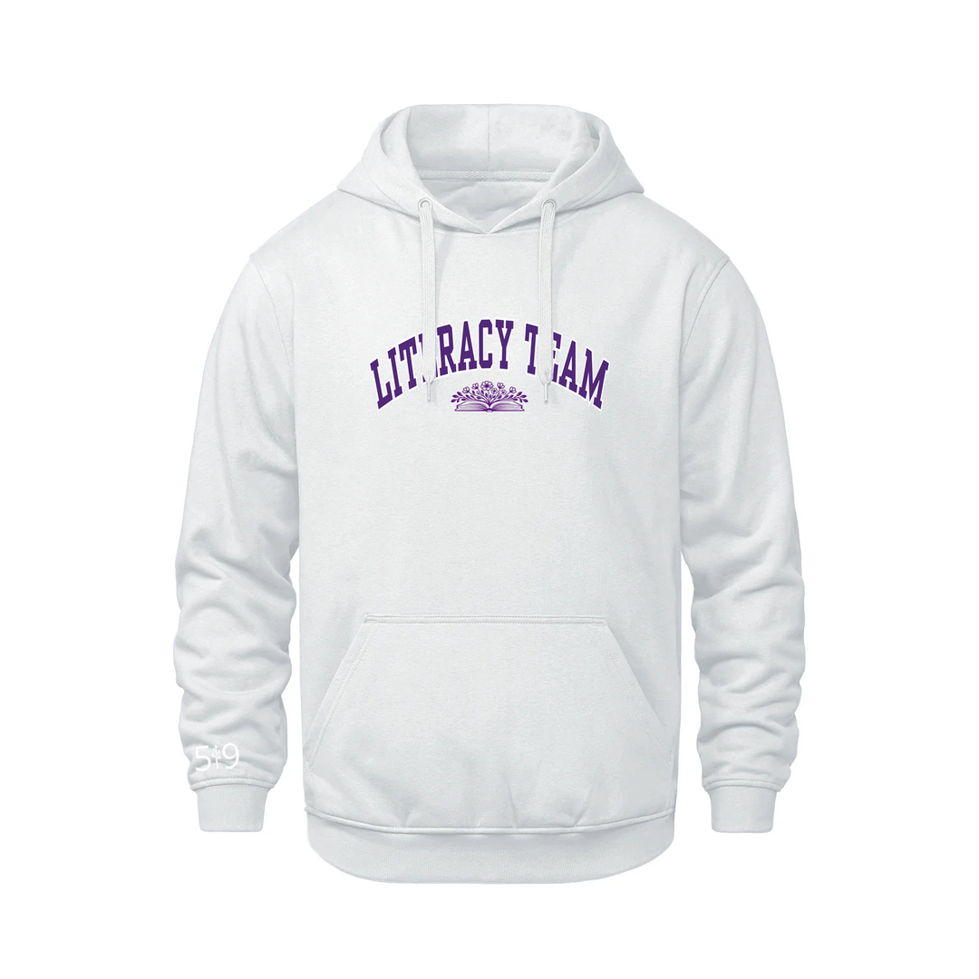 LITERACY TEAM VARSITY HOODIE (UNISEX)