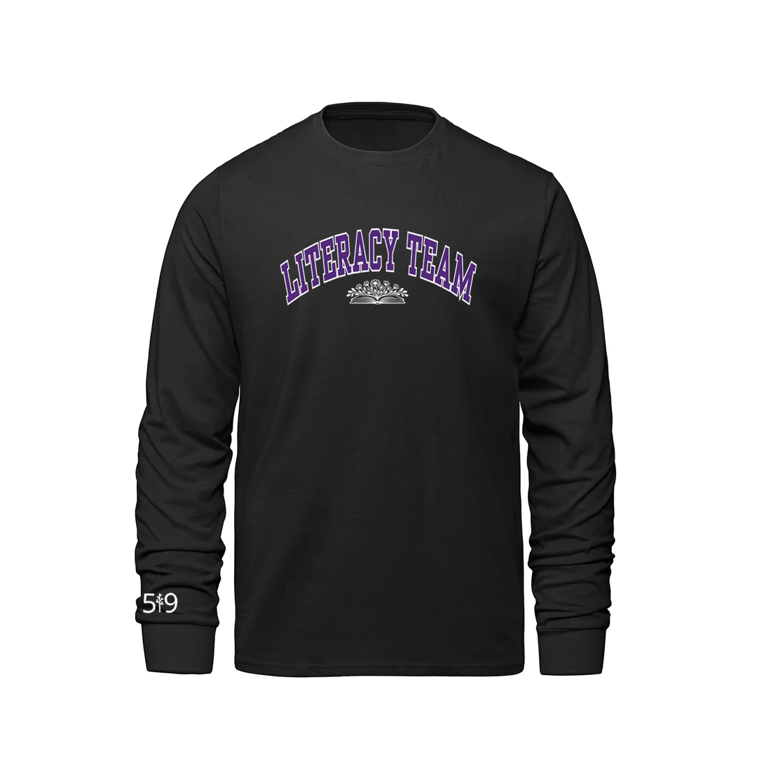 LITERACY TEAM VARSITY LONG SLEEVE (MENS)