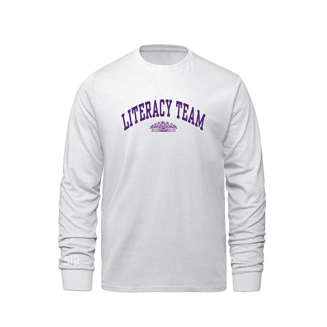 LITERACY TEAM VARSITY LONG SLEEVE (MENS)