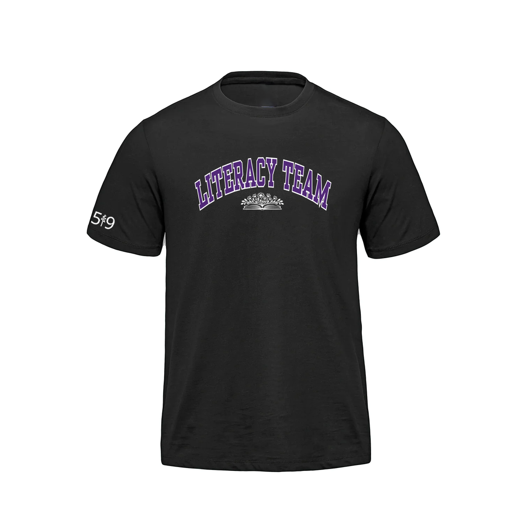LITERACY TEAM VARSITY PREMIUM TEE (MENS)